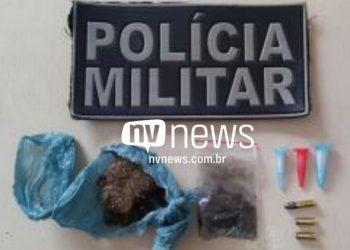 PM apreende drogas e munições na Comunidade 13 de Setembro zona rural de São Mateus