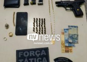 Homem é preso portando pistola no Bairro cacique em São Mateus