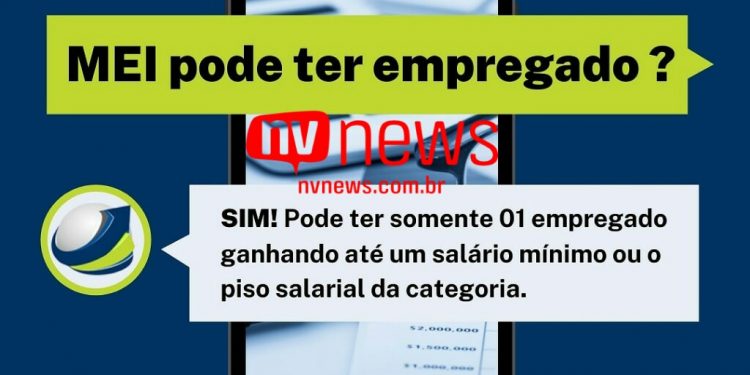 MEI  pode ter empregado?