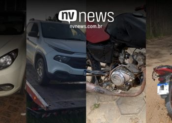 Quatro veículos com restrições de furto/roubo são recuperados pela PM do 2º Batalhão