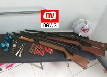 Suspeito de estupro é preso com armas, drogas e munições em Nova Venécia