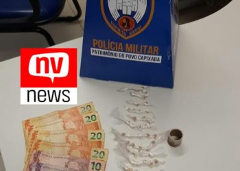 PM prende um maior e apreende dois menores por tráfico de drogas em Pinheiros