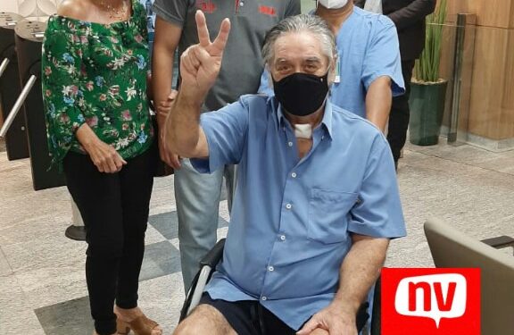 Aécio Matos vence o Covid-19 e tem alta hospitalar