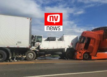 Cresce número de acidentes com caminhões em rodovias do ES