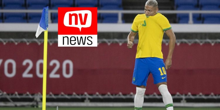 Brasil 4 x 2 Alemanha: Com hat-trick de Richarlison, seleção estreia com vitória nas Olimpíadas