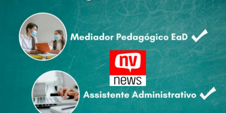 Secretaria de Educação divulga Curso de Mediador Pedagógico EaD e de Assistente Administrativo