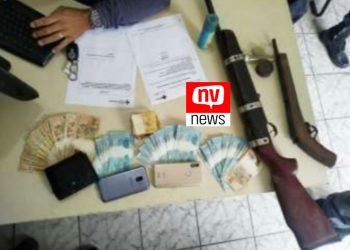 Dois homens presos e dois menores são apreendidos por posse irregular de arma de fogo no bairro porto em São Mateus