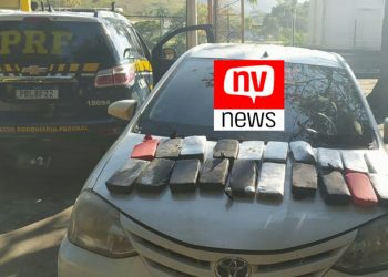 PRF apreende 21 quilos de pasta base de cocaína em trecho da BR-101 no ES