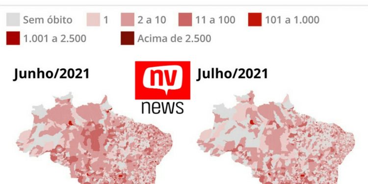 Dezesseis cidades do ES não registraram mortes por Covid-19 em julho