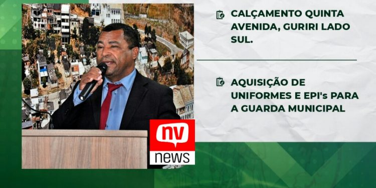 Vereador Adeci de Sena faz indicação para aquisição de novos uniformes e EPIs para Guarda Municipal