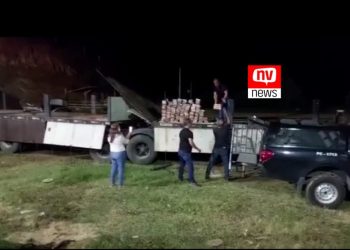 Vídeo: Empresário e ex-PM são presos no ES ao tentar enviar cocaína para a Europa em chapas de granito