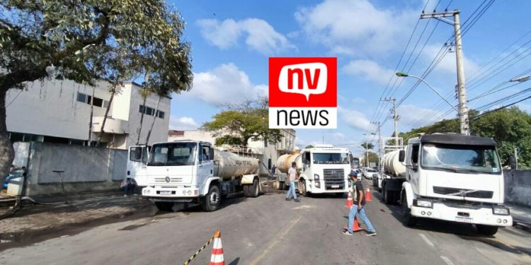 Paulo Fundão e Delermano Suim representam a Câmara em reunião com Caffeu e Casagrande