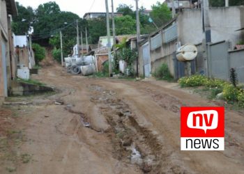 Bairro Alvorada em Nova Venécia recebe serviço de drenagem e pavimentação