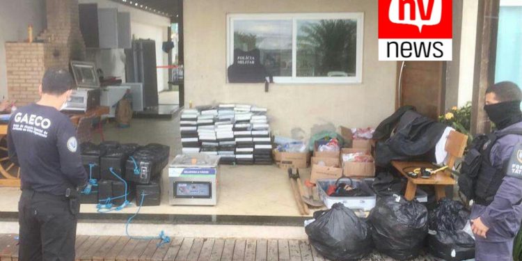 Meia tonelada de droga é apreendida e suspeitos de ligação com o PCC são presos no ES