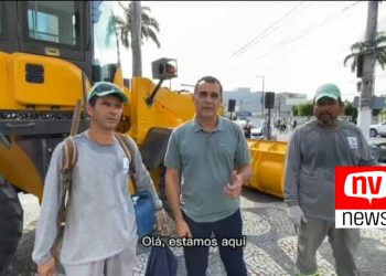 Jaguaré recebe pá carregadeira do Governo do Estado