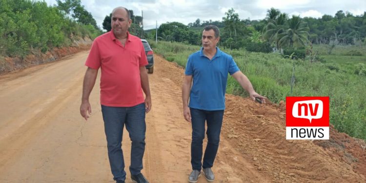 Recuperação de estradas segue em frente em Jaguaré