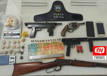 Menor é apreendido e homem preso por tráfico de drogas no bairro Morada do Lago em São Mateus