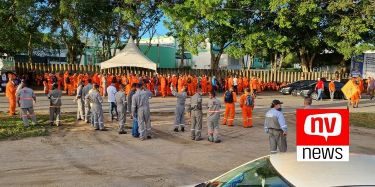 Protesto em Linhares contra situação da estrada da UTGC