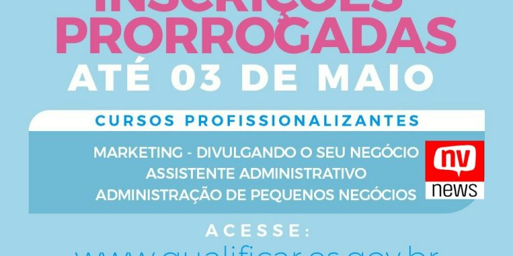 Prorrogadas as inscrições para o Qualificar ES