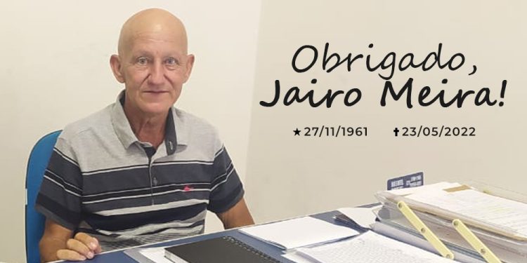 Morre Jairo Meira, secretário de Esportes de Jaguaré