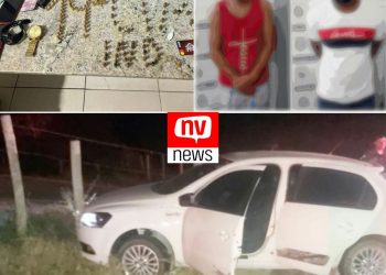 PM prende dois homens, armas e munições em Pinheiros
