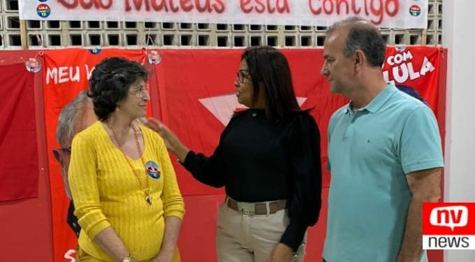 Vereadora Ciety declara apoio as candidaturas de Helder Salomão e Iriny Lopes