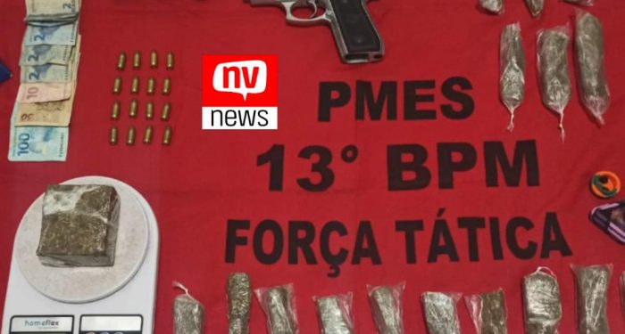 PM prende quadrilha de traficantes em Itaunas, Conceição da Barra