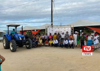 Comunidade Quilombola recebe trator agrícola via emenda parlamentar do deputado Freitas