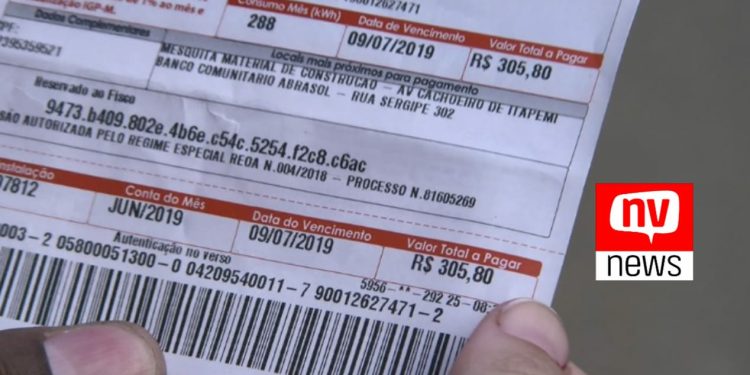 Conta de luz atrasada pode ser parcelada em até 21 vezes no cartão