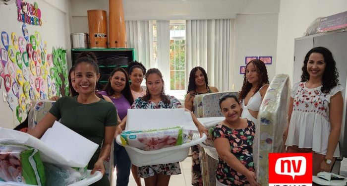 CRAS de São Gabriel entrega kits para futuras mamães
