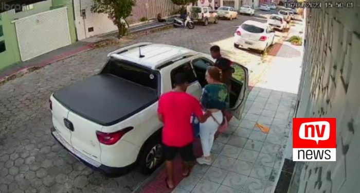 Vídeo: Mulher é sequestrada no Centro da cidade em São Mateus