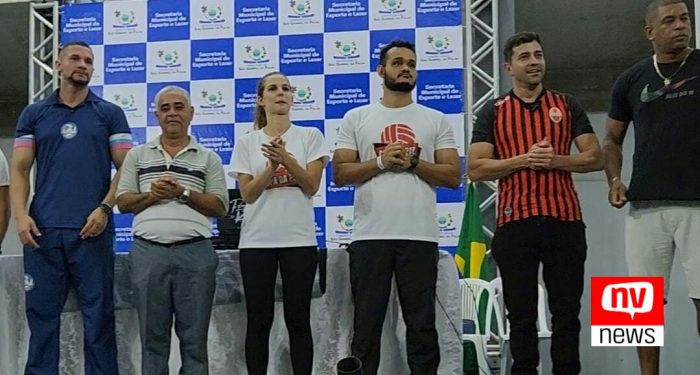 Prefeito Tiago Rocha destaca apoio ao esporte em São Gabriel da Palha durante a Copa da Paz de Vôlei “Sinézio Picinatti” 2023