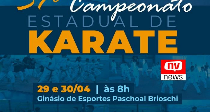 Jaguaré sedia 1ª Etapa do Campeonato Estadual de Karate
