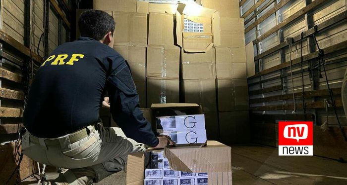 Contrabando: mais de 3 milhões de cigarros são apreendidos na Serra