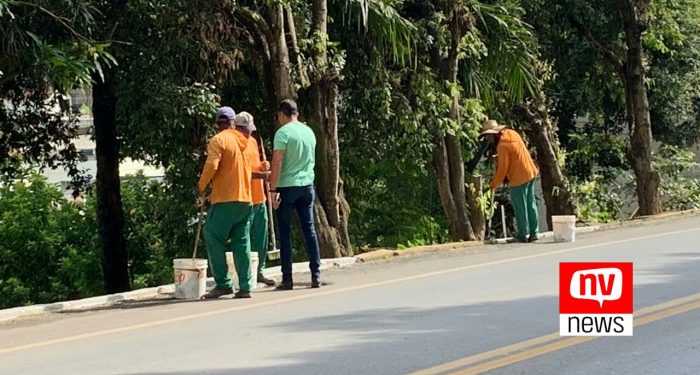 Gestão municipal realiza ações de limpeza e preparativos para a festa de emancipação em São Gabriel da Palha