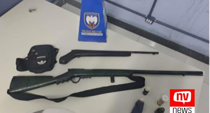 Homem é preso com arma de fogo em Cristal do Norte, Pedro Canário