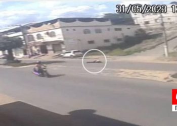 Homem é atropelado por moto na contramão em Nova Venécia