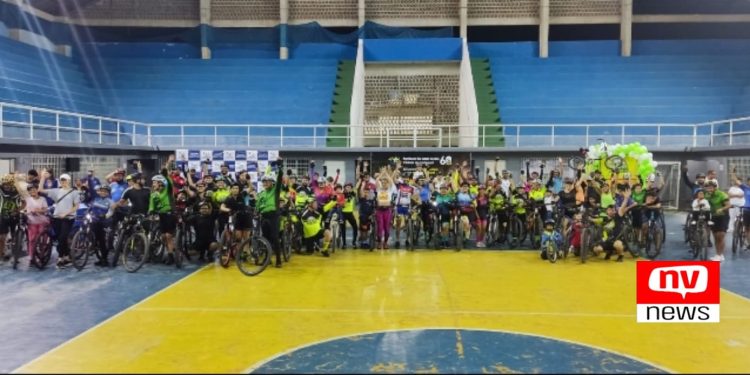 Comemoração sobre duas rodas: pedal em celebração aos 60 anos de São Gabriel da Palha promove esporte e integração