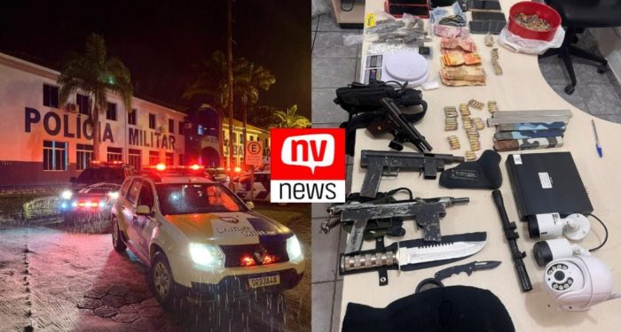 Operação conjunta prende traficantes, homicidas, armas e apreende drogas em Conceição da Barra