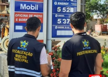 Procon faz diligências e monitora preço de combustíveis nos postos de São Gabriel da Palha