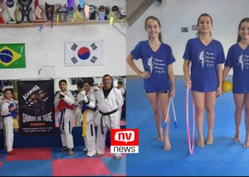 São Gabriel da Palha: Atletas de Taekwondo e Ginástica Rítmica se preparam para representar a cidade nos Jogos Escolares