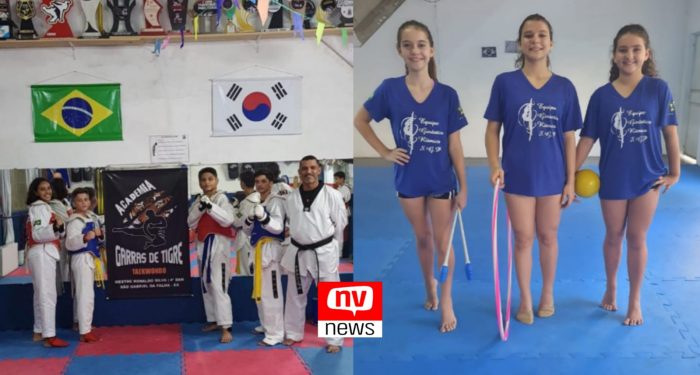 São Gabriel da Palha: Atletas de Taekwondo e Ginástica Rítmica se preparam para representar a cidade nos Jogos Escolares
