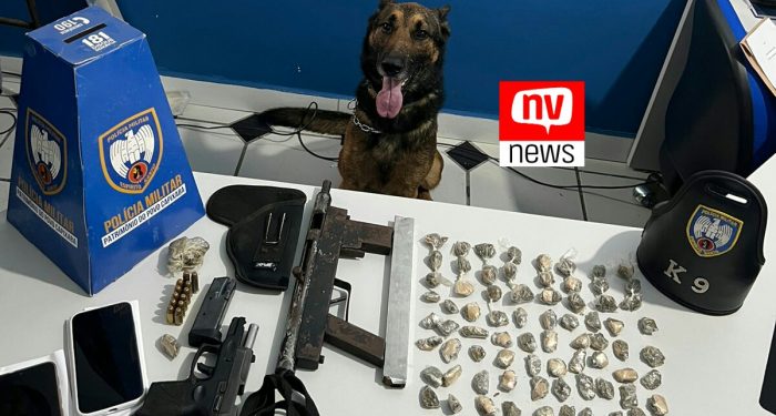 Polícia Militar apreende cinco pessoas, armas, drogas e munições em Vila Valério