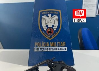 Suspeito de envolvimento em tentativa e homicídio é preso com arma de fogo em Vila Valério