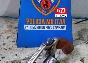 Homem é detido por porte ilegal de arma de fogo no interior de Nova Venécia