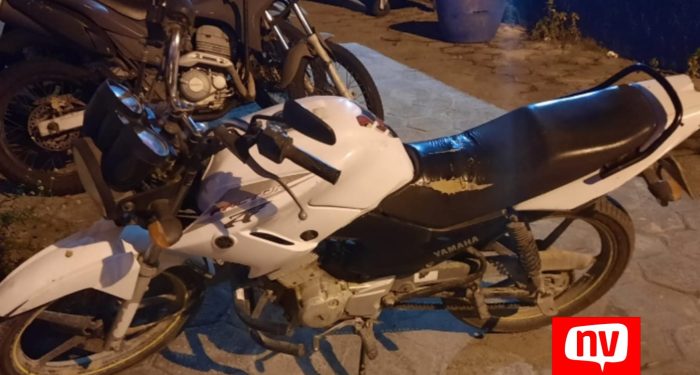PM recupera motocicleta roubada na porta de oficina em Jaguaré