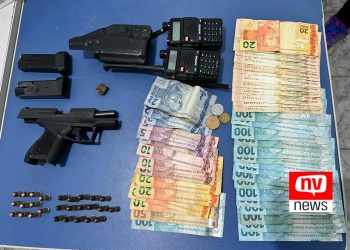 Três pessoas são presas com armas, drogas, munições e dinheiro em operação conjunta em São Mateus  e Jaguaré