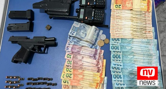 Três pessoas são presas com armas, drogas, munições e dinheiro em operação conjunta em São Mateus  e Jaguaré