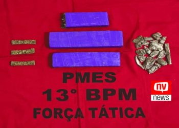 PM apreende drogas no bairro Cacique em São Mateus