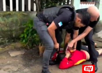 Vídeo: Traficante foragido de Vila Velha é  preso em Jaguaré